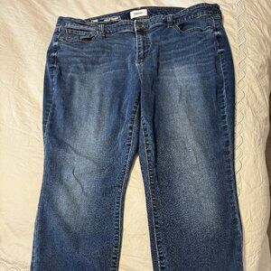 Womens Contemporary Jeans Sz 18W, Barely Worn, Sonoma